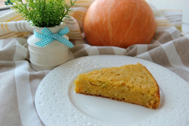 Тыквенно-яблочный пирог