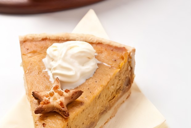 Тыквенно-йогуртовый пирог