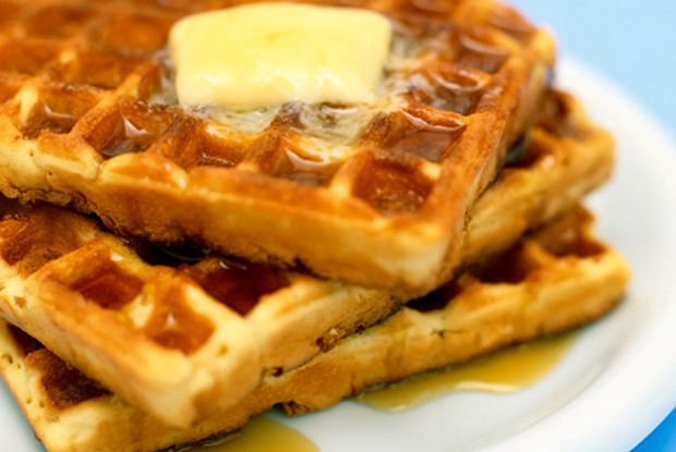 Тыквенно-ореховые вафли