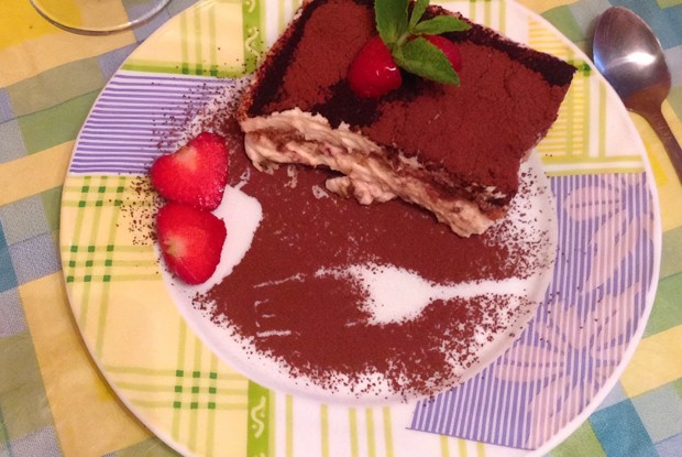 Тирамису с маскарпоне и ромом