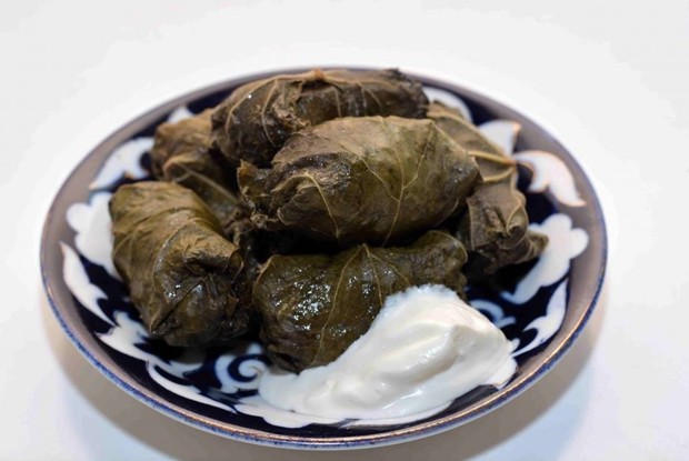 Толма в виноградных листьях по-армянски