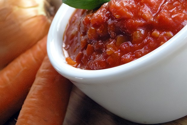 Томатный соус с чесноком