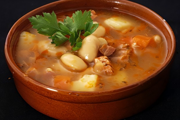 Томатно-фасолевый суп