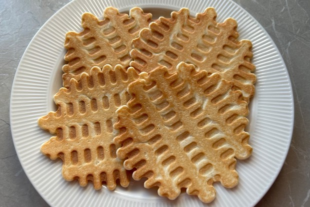 Тонкие вафли