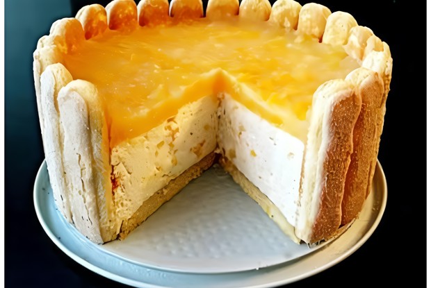 Торт «Манговые облака»