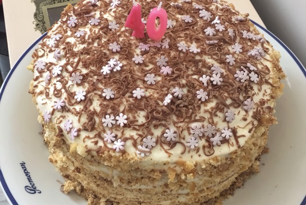Торт «Молочная девочка»