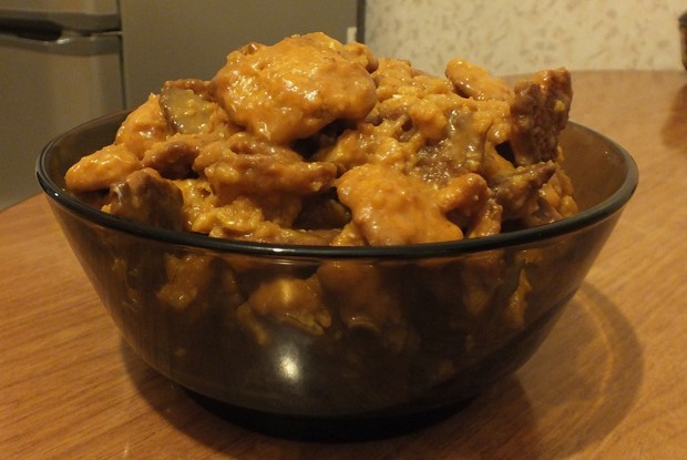 Торт «Муравейник» без использования мясорубки