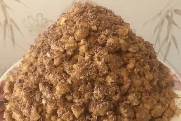 Торт «Муравейник» со сгущенным молоком