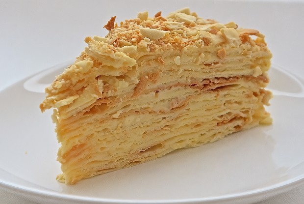 Торт «Наполеон» без яиц