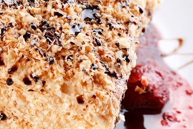 Торт «Наполеон» с кофейным кремом