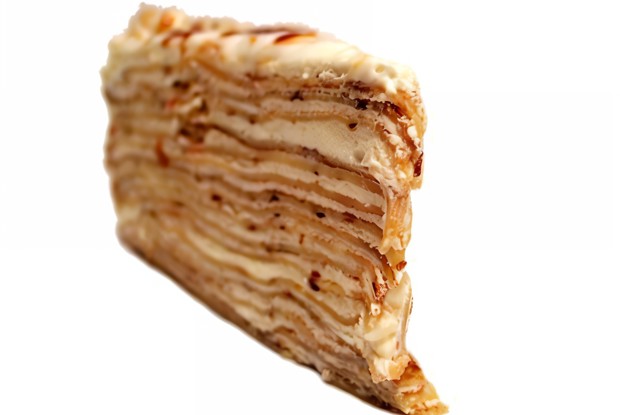 Торт «Наполеон» с орехами