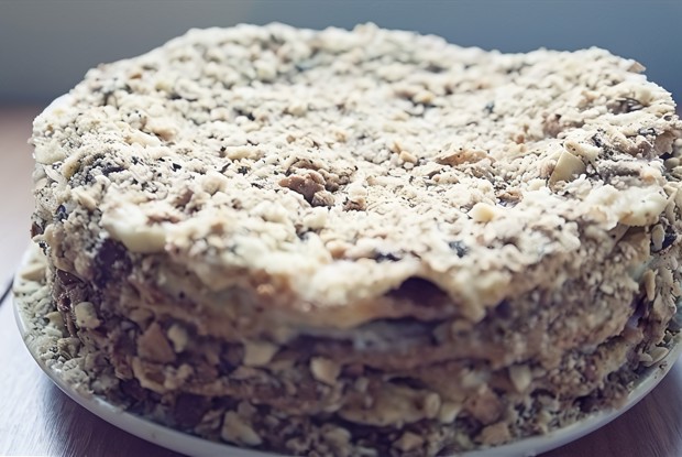 Торт «Наполеон» с прослойкой