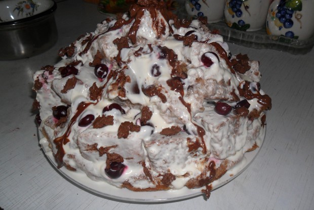 Торт «Панчо» с вишней