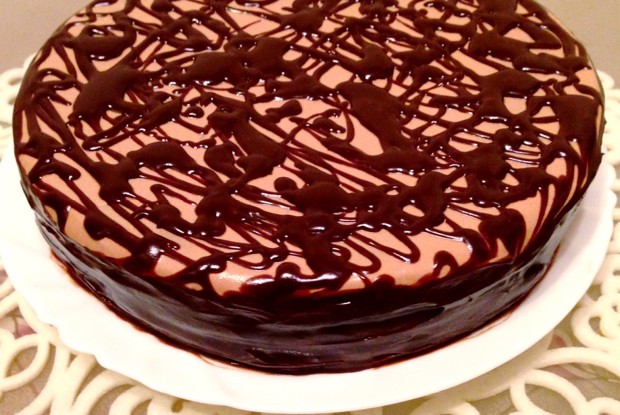 Торт «Прага» на сметане