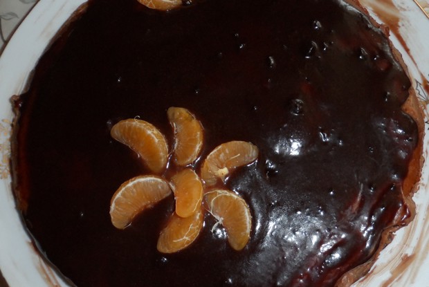 Торт «Прага» с кремом из сгущенного молока