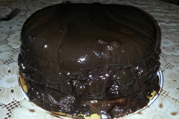 Торт «Прага» со сметанным кремом