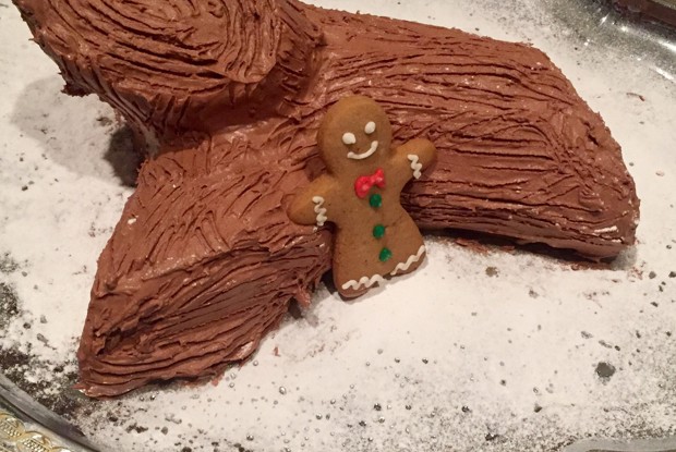 Торт «Рождественское полено»