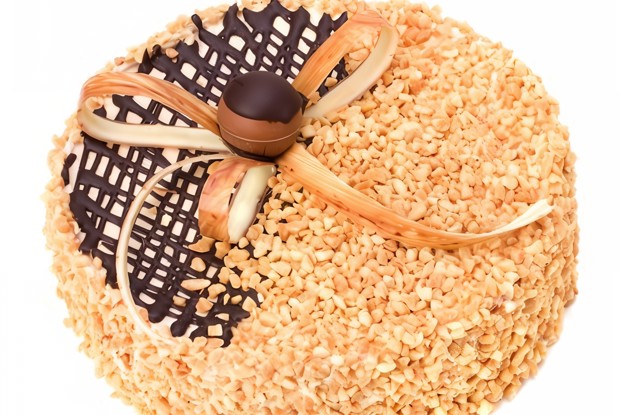 Торт с фундуком и ароматным кремом