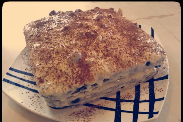 Торт с фундуком