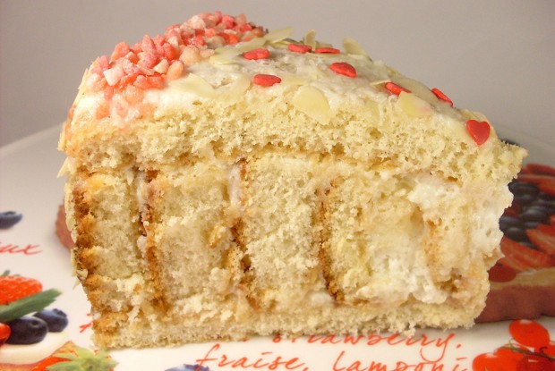 Торт с йогуртовым кремом