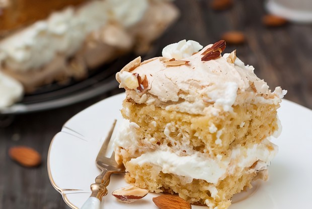 Торт с меренгой