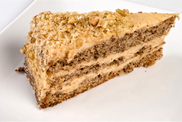 Торт с ореховым кремом