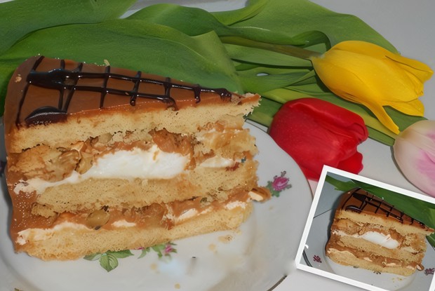 Торт «Сникерс»
