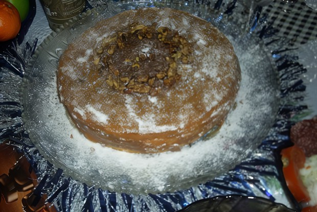 Торт со сметанным кремом