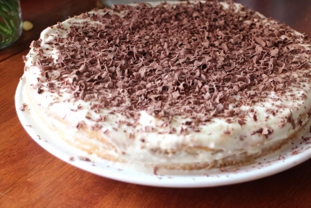 Торт «Тирамису» с ликером «Амаретто»