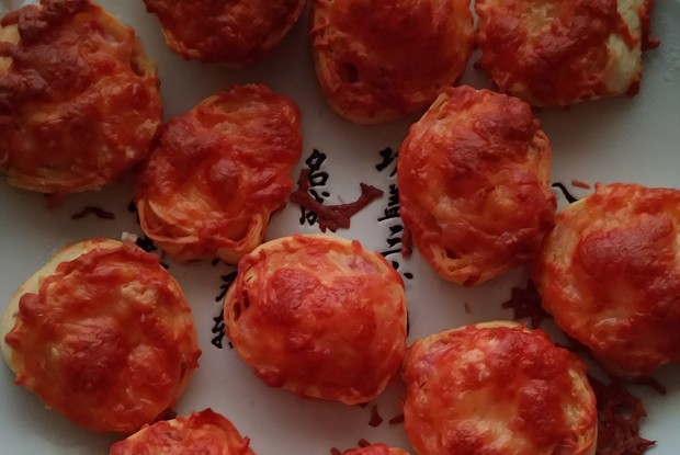 Тортильи с ветчиной и сыром