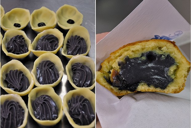 Тортино (с crema dolce olivotto)