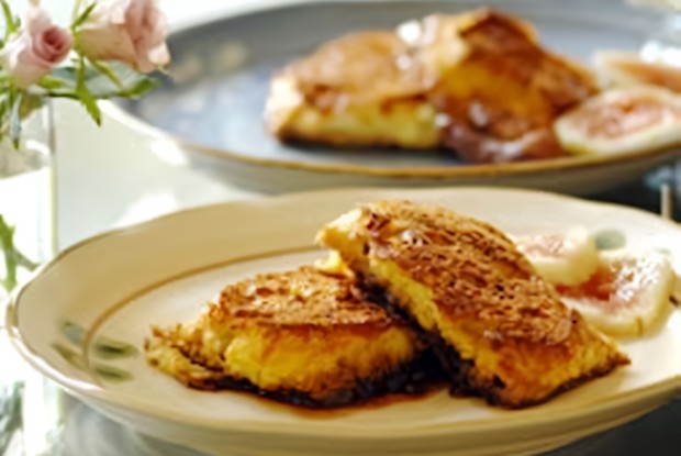 Тост крем-брюле