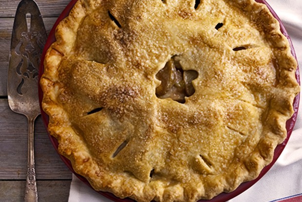 Традиционный американский яблочный пирог