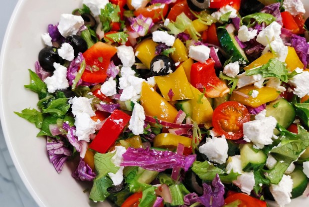 Традиционный греческий салат