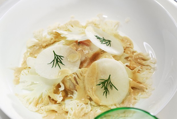 Треска с цветной капустой