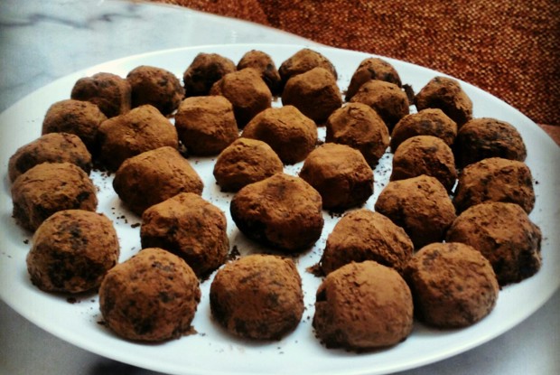 Трюфель из черного шоколада