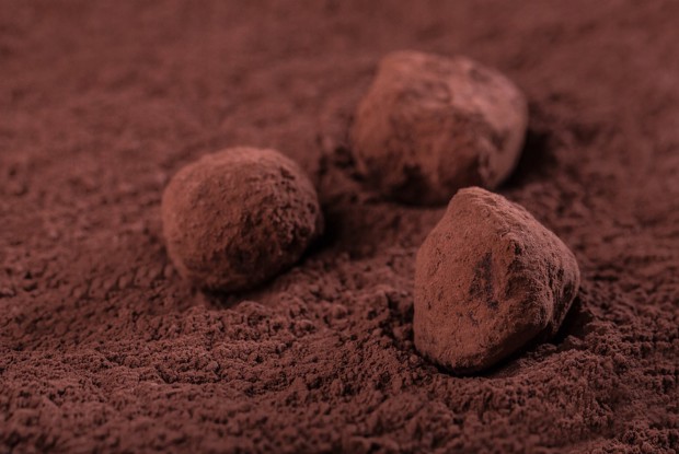 Трюфеля из черного горького шоколада с ликером