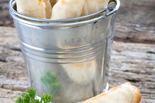 Трубочки с курицей в микроволновой печи