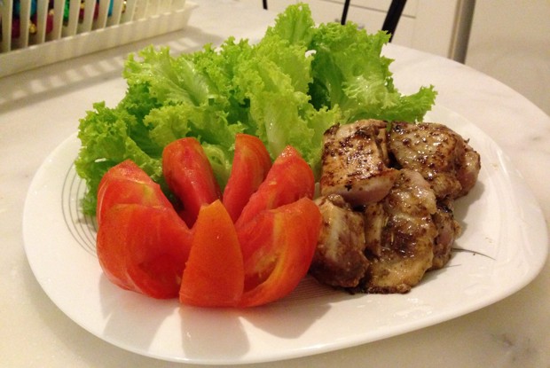 Тунец в горнично-фиговом маринаде