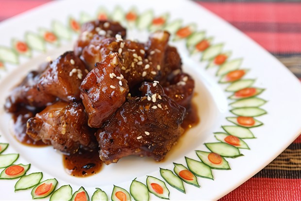 Тушеная баранина