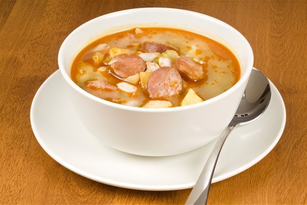 Тушеная фасоль