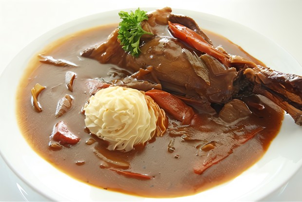 Тушеные ягнячьи ножки