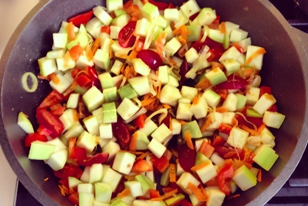 Тушенные овощи