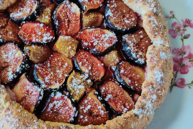 Творожная галета с инжиром