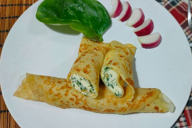 Творожная начинка для блинов