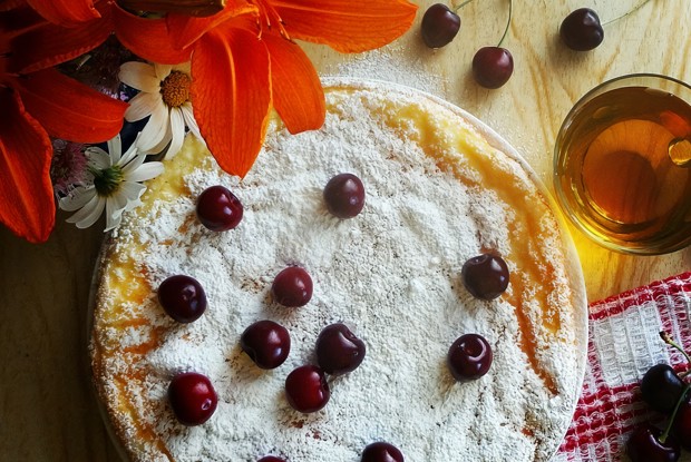 Творожная запеканка на молоке