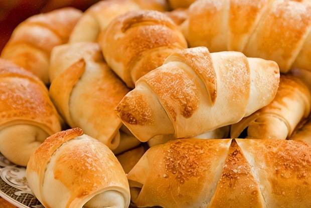 Творожные рогалики