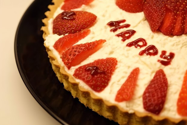 Творожный дессерт без выпекания с фруктами