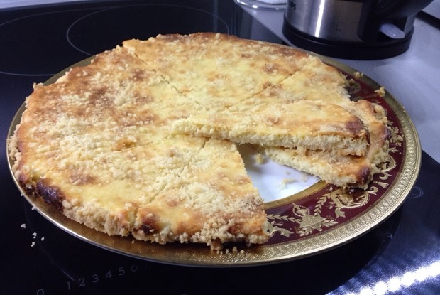 Творожный низкокалорийный пирог