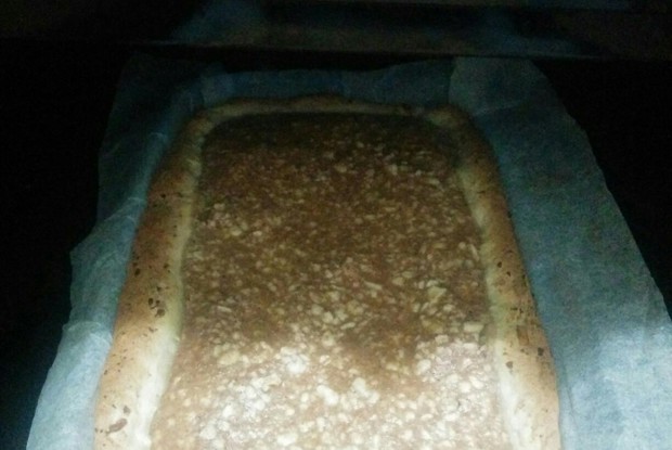 Творожный пирог с ананасами